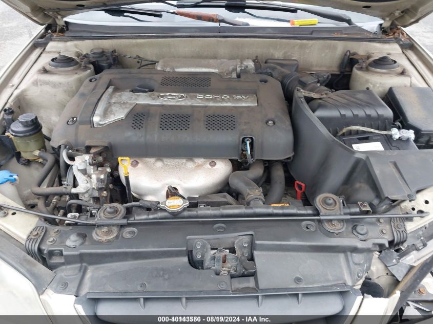 KMHDN46D86U220651 2006 Hyundai Elantra Gls/Limited