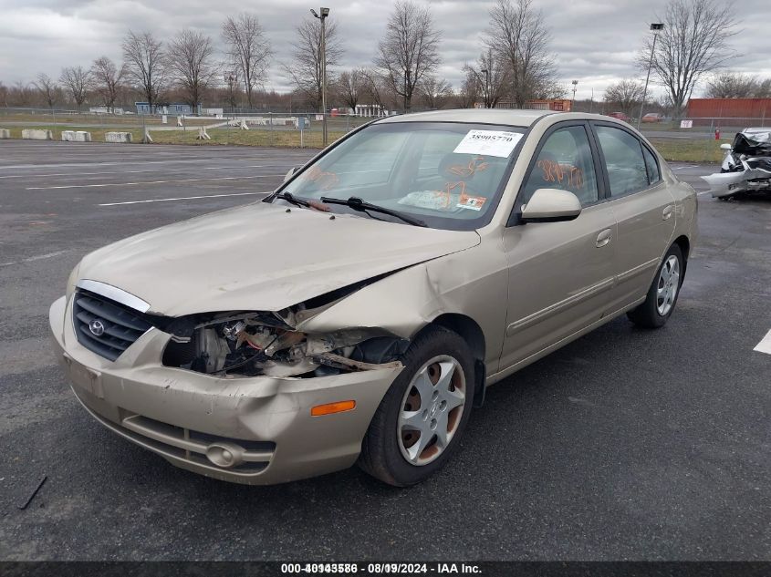 2006 Hyundai Elantra Gls/Limited VIN: KMHDN46D86U220651 Lot: 40143586