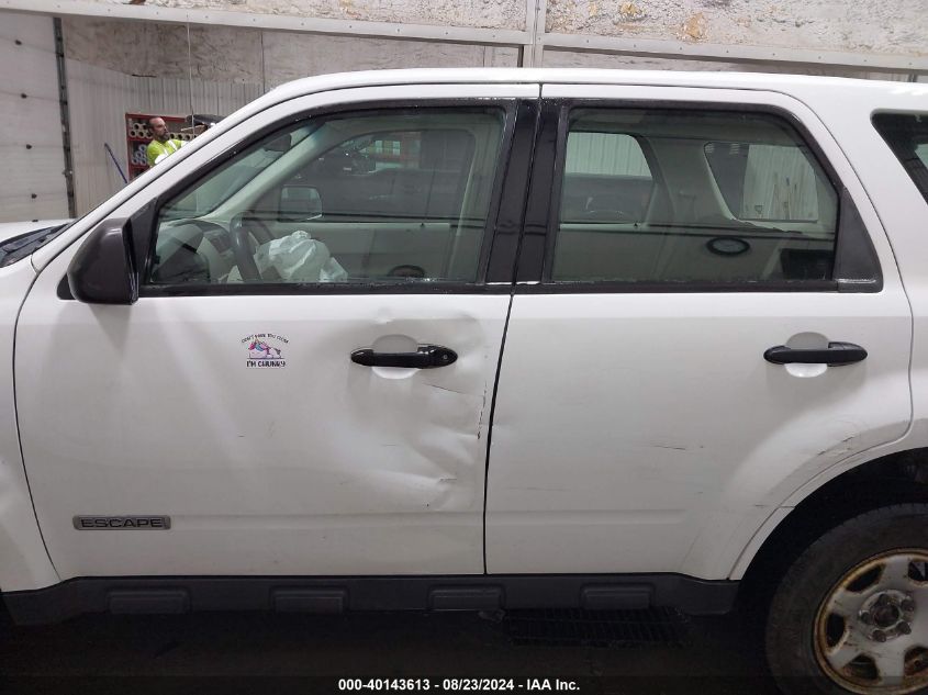 2008 Ford Escape Xls VIN: 1FMCU92Z78KD86686 Lot: 40143613