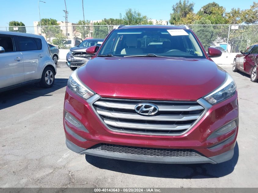 2018 Hyundai Tucson Sel VIN: KM8J3CA4XJU646909 Lot: 40143643