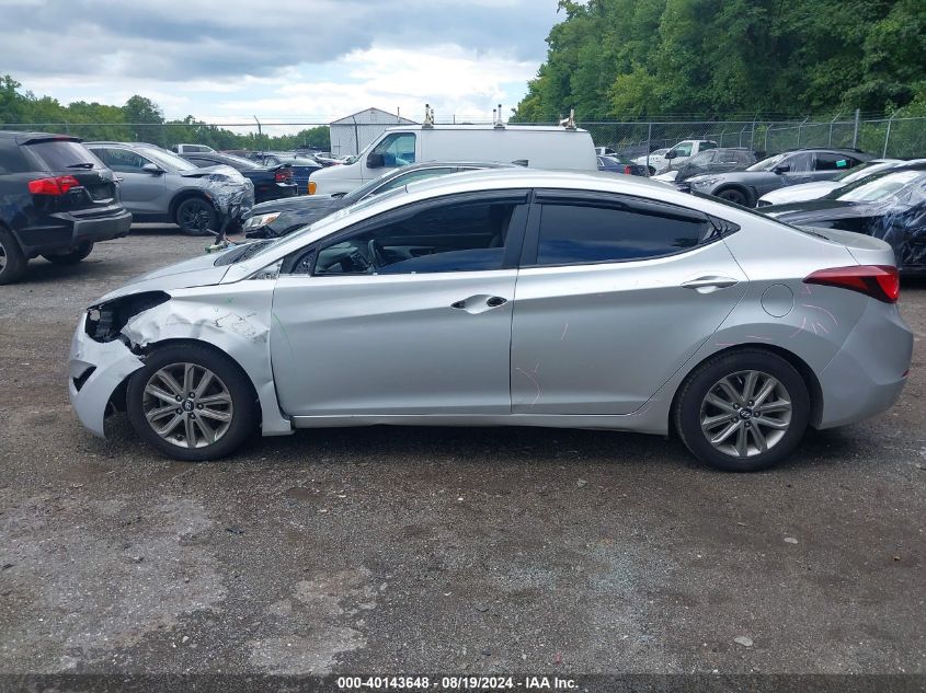 2015 Hyundai Elantra Se VIN: 5NPDH4AE9FH578802 Lot: 40143648