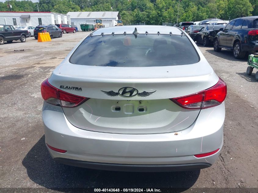 2015 Hyundai Elantra Se VIN: 5NPDH4AE9FH578802 Lot: 40143648