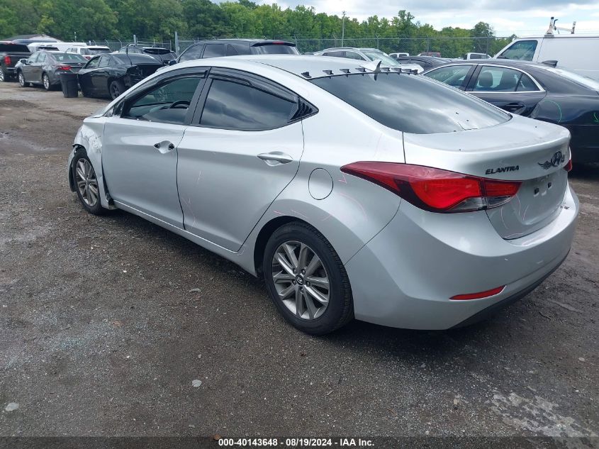 2015 Hyundai Elantra Se VIN: 5NPDH4AE9FH578802 Lot: 40143648