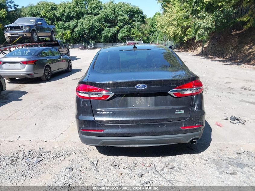 2019 Ford Fusion Sel VIN: 3FA6P0CD5KR150067 Lot: 40143651