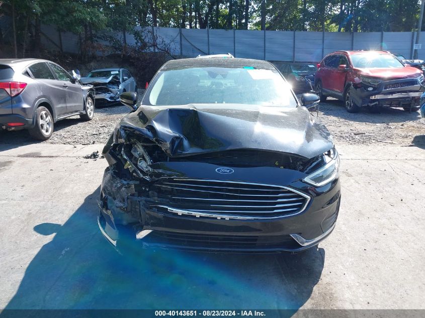 2019 Ford Fusion Sel VIN: 3FA6P0CD5KR150067 Lot: 40143651