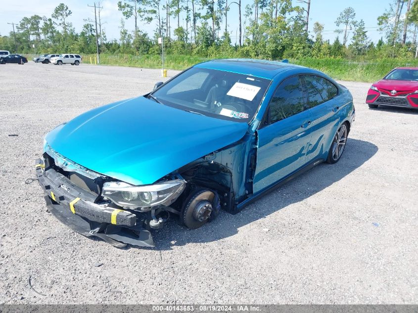 2018 BMW 430I Gran Coupe xDrive VIN: WBA4J3C56JBL03732 Lot: 40143653