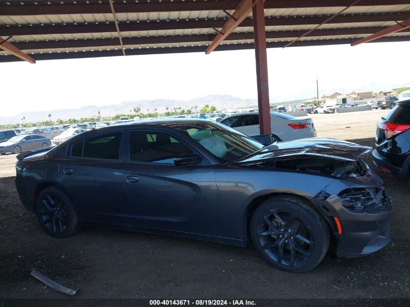 2021 Dodge Charger Sxt Rwd VIN: 2C3CDXBG2MH678310 Lot: 40143671