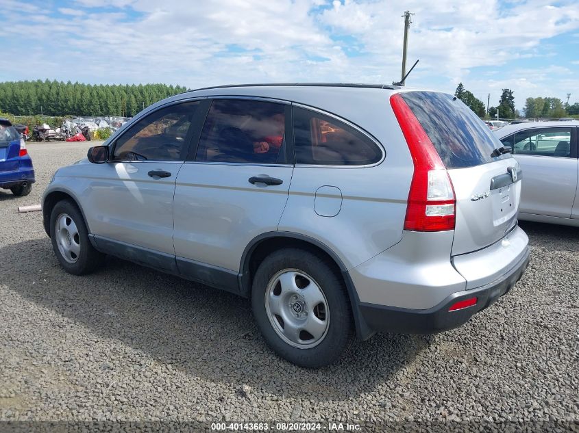 2009 Honda Cr-V Lx VIN: 5J6RE48309L039160 Lot: 40143683