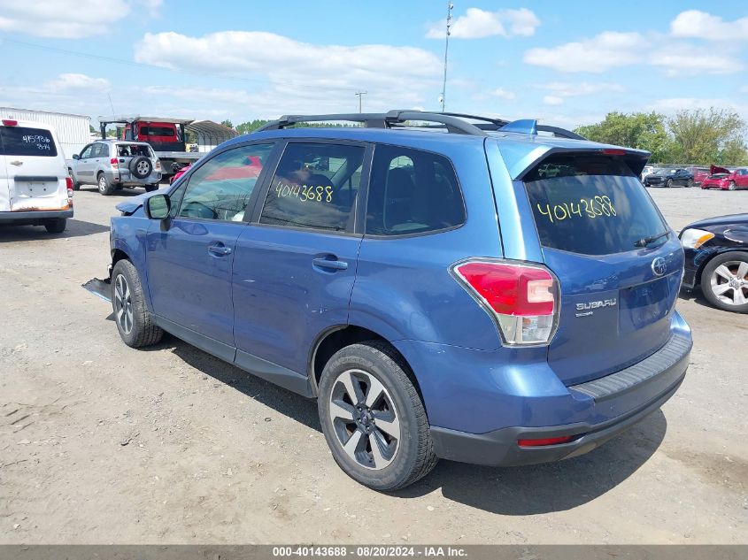 2017 Subaru Forester 2.5I Premium VIN: JF2SJAGC9HH510910 Lot: 40143688