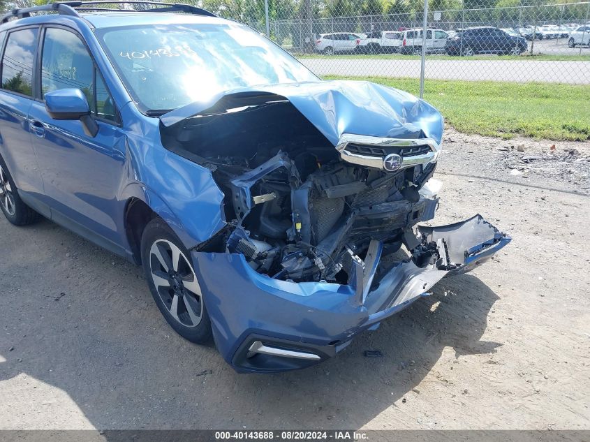 2017 Subaru Forester 2.5I Premium VIN: JF2SJAGC9HH510910 Lot: 40143688