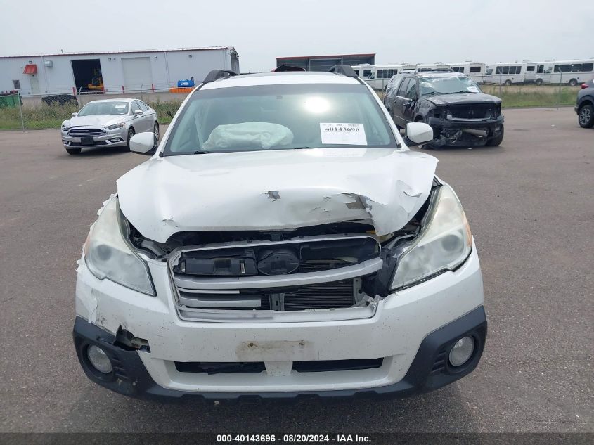 2014 Subaru Outback 2.5I Limited VIN: 4S4BRCMCXE3286316 Lot: 40143696