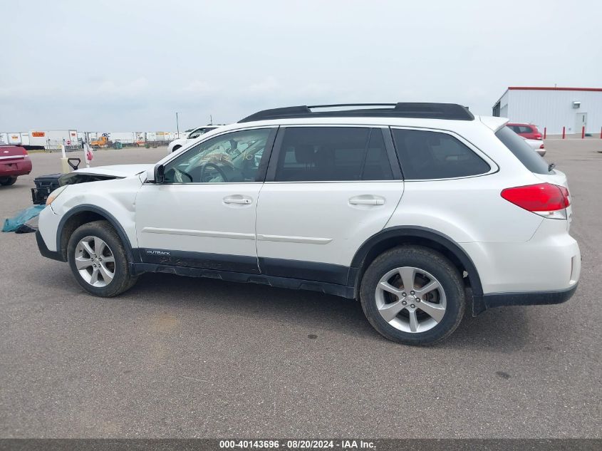 2014 Subaru Outback 2.5I Limited VIN: 4S4BRCMCXE3286316 Lot: 40143696