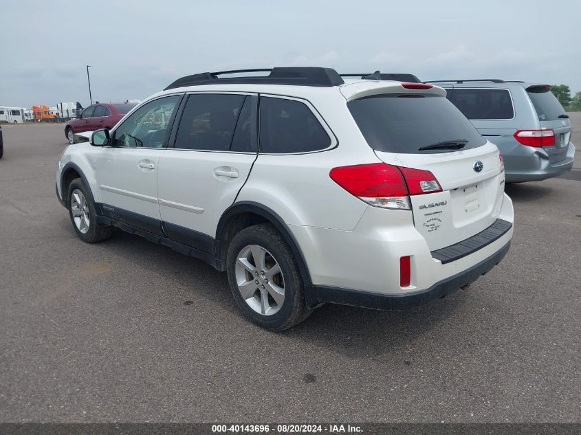 2014 Subaru Outback 2.5I Limited VIN: 4S4BRCMCXE3286316 Lot: 40143696