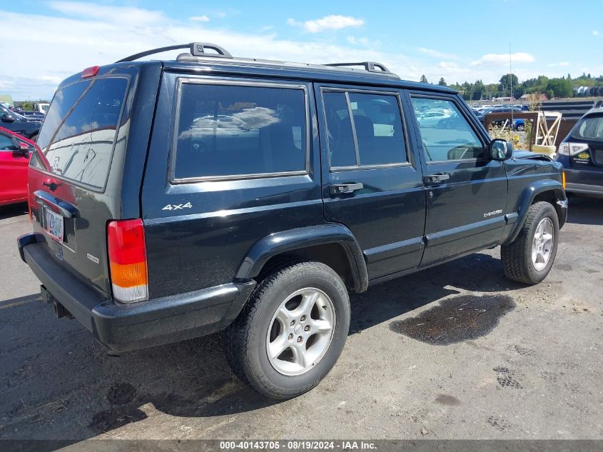 2001 Jeep Cherokee Sport VIN: 1J4FF48S71L614530 Lot: 40143705