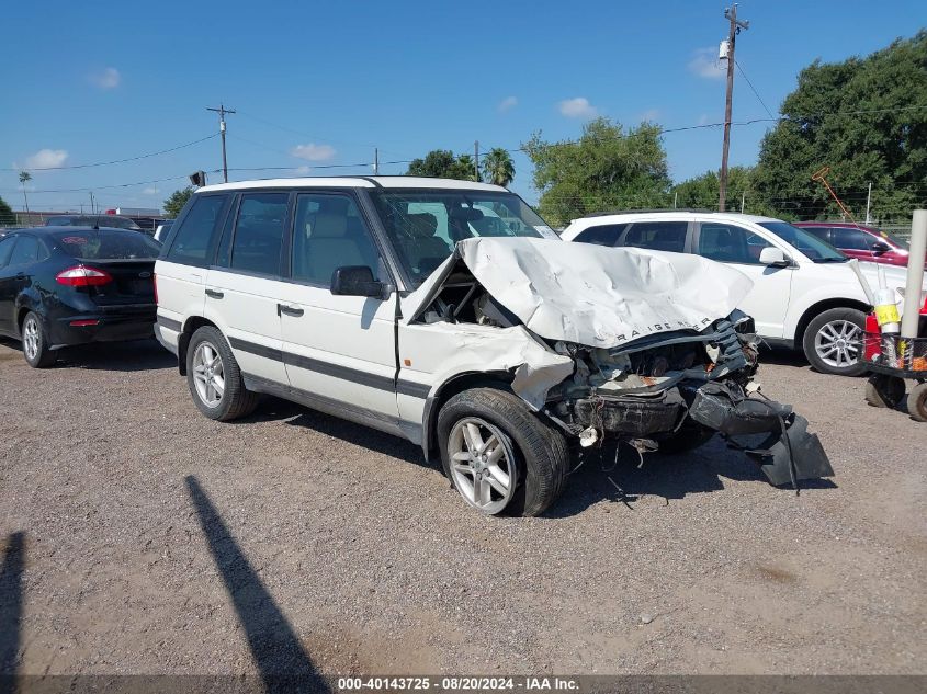 1998 Land Rover Range Rover Hse VIN: SALPV1442WA390856 Lot: 40143725