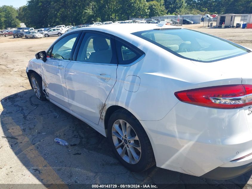 2020 Ford Fusion Se VIN: 3FA6P0HD4LR260182 Lot: 40143729