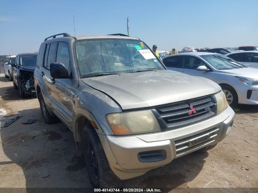 2001 Mitsubishi Montero Xls VIN: JA4MW31R91J030697 Lot: 40143744