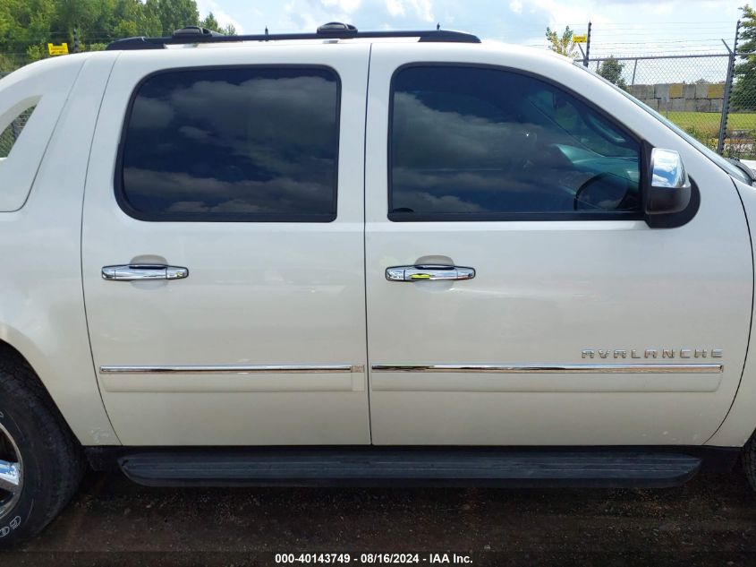 2013 Chevrolet Avalanche Ltz VIN: 3GNTKGE78DG114326 Lot: 40143749