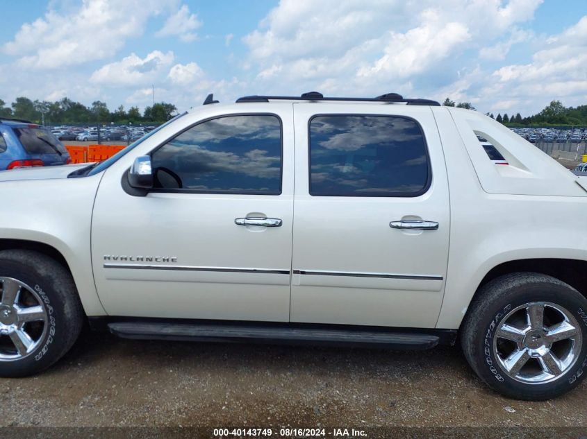 2013 Chevrolet Avalanche Ltz VIN: 3GNTKGE78DG114326 Lot: 40143749