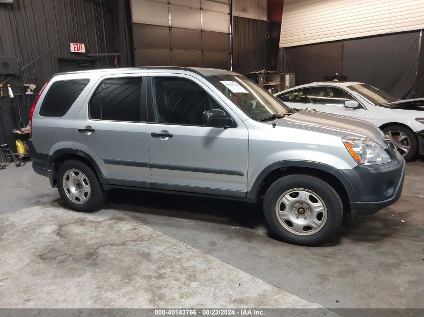 2005 Honda Cr-V Lx VIN: SHSRD78515U344815 Lot: 40143766