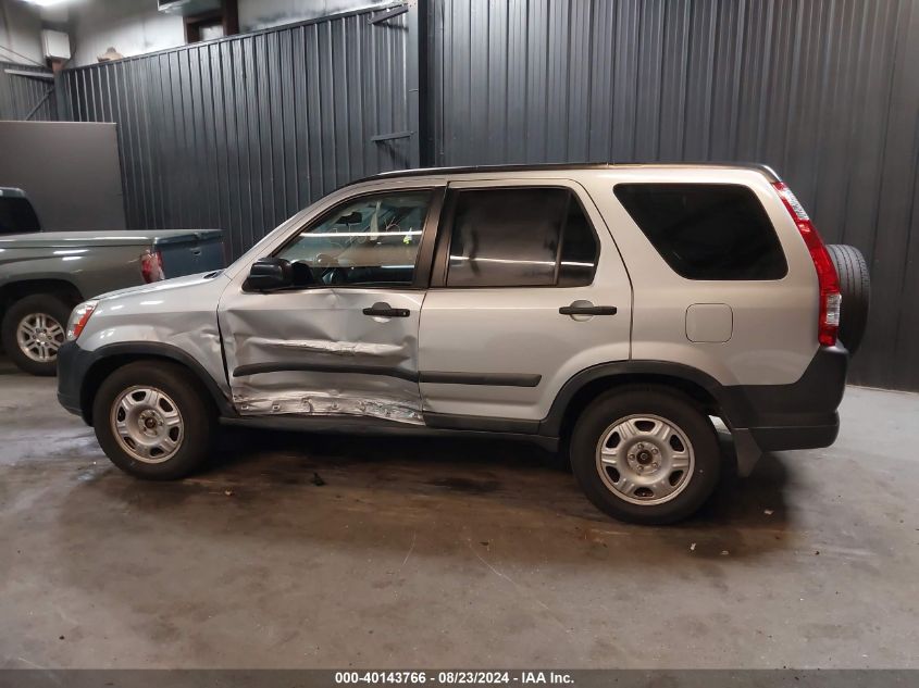 2005 Honda Cr-V Lx VIN: SHSRD78515U344815 Lot: 40143766