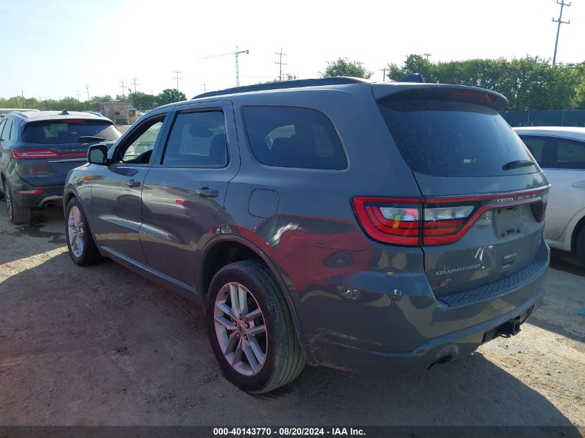 2023 Dodge Durango R/T Plus Awd VIN: 1C4SDJCT3PC555901 Lot: 40143770