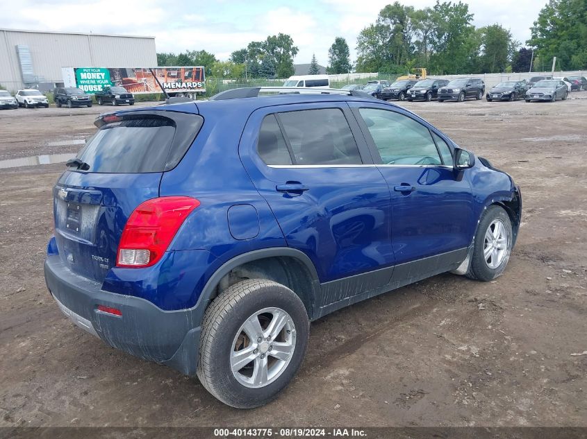 2016 Chevrolet Trax Lt VIN: 3GNCJPSB6GL224055 Lot: 40143775