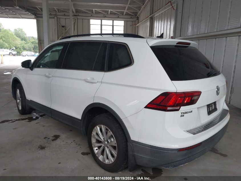 2019 Volkswagen Tiguan 2.0T Se/2.0T Sel/2.0T Sel R-Line/2.0T Sel R-Line Black VIN: 3VV2B7AX0KM091442 Lot: 40143808