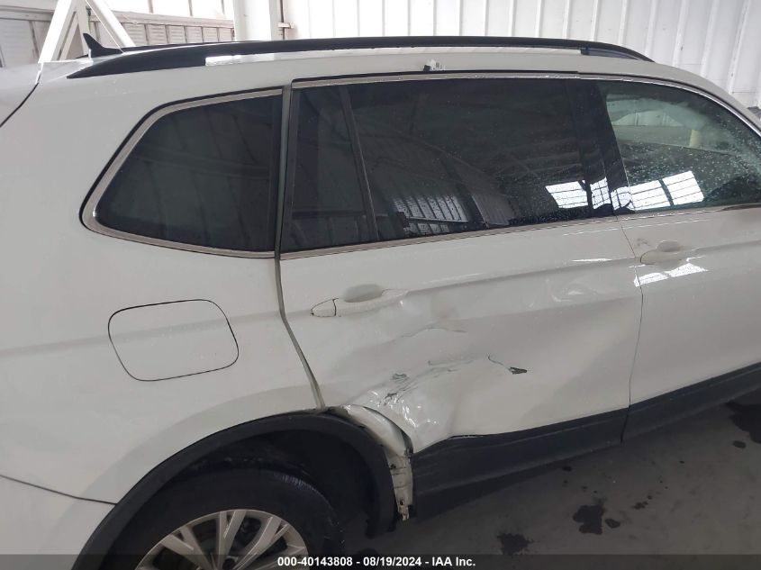 2019 Volkswagen Tiguan 2.0T Se/2.0T Sel/2.0T Sel R-Line/2.0T Sel R-Line Black VIN: 3VV2B7AX0KM091442 Lot: 40143808