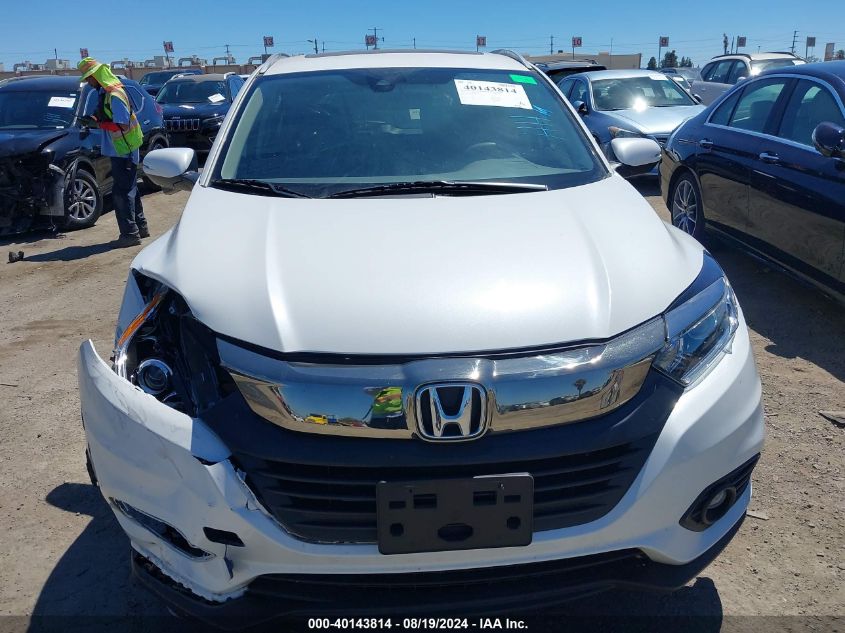 2022 Honda Hr-V Awd Ex VIN: 3CZRU6H54NM744018 Lot: 40143814