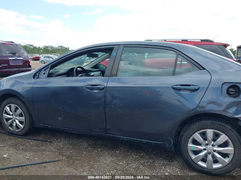 2014 Toyota Corolla Le VIN: 2T1BURHE3EC029569 Lot: 40143821