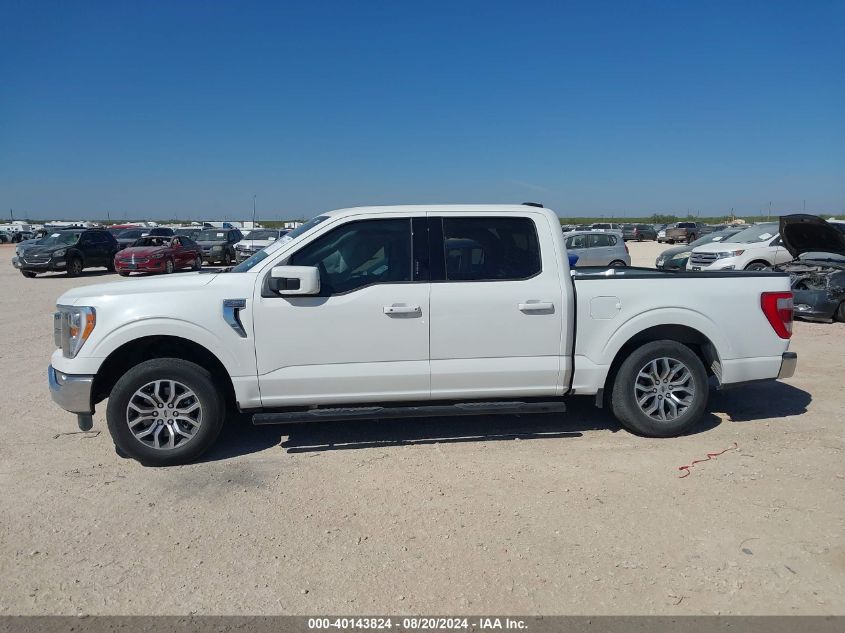 2022 Ford F-150 Lariat VIN: 1FTEW1CP9NFB33783 Lot: 40143824