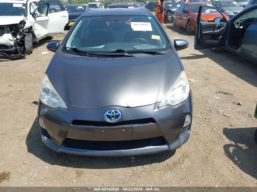 2012 Toyota Prius C Two VIN: JTDKDTB32C1520446 Lot: 40143825