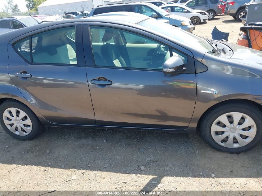 2012 Toyota Prius C Two VIN: JTDKDTB32C1520446 Lot: 40143825