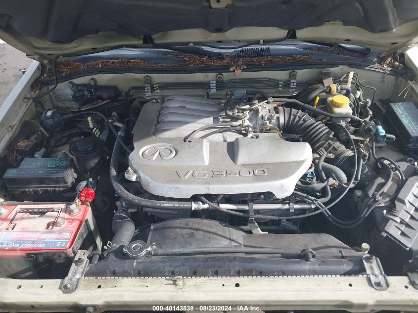 2001 Infiniti Qx4 Luxury VIN: JNRDR09X11W202898 Lot: 40143838