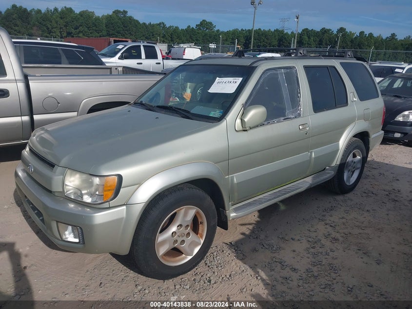 2001 Infiniti Qx4 Luxury VIN: JNRDR09X11W202898 Lot: 40143838