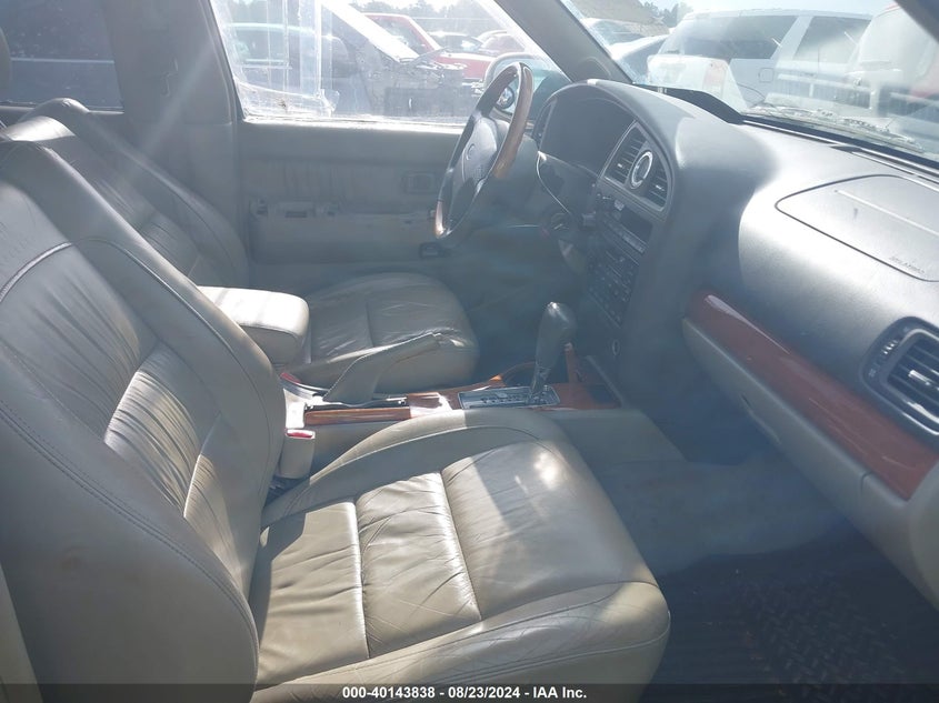 2001 Infiniti Qx4 Luxury VIN: JNRDR09X11W202898 Lot: 40143838