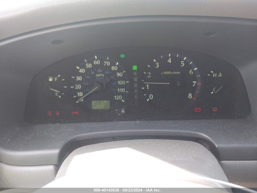 2001 Infiniti Qx4 Luxury VIN: JNRDR09X11W202898 Lot: 40143838