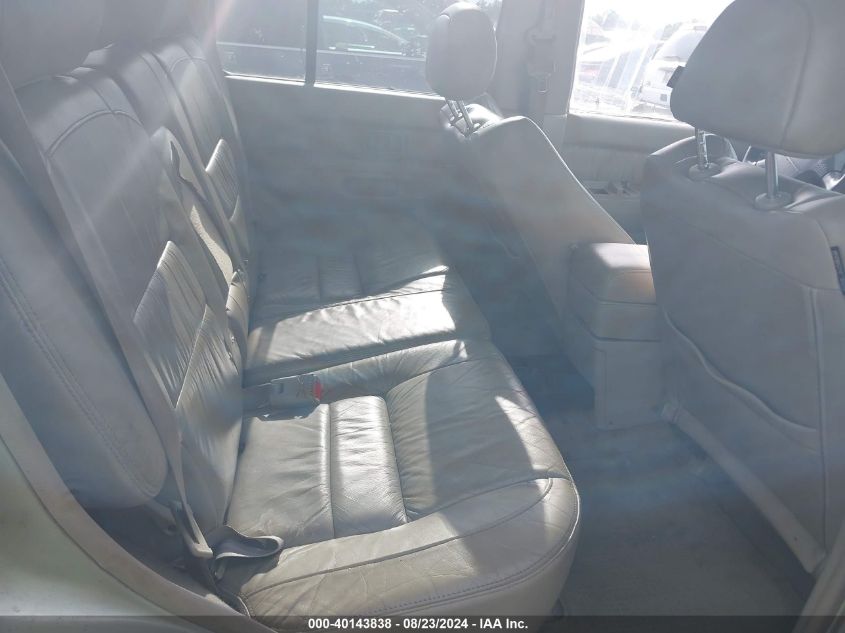 2001 Infiniti Qx4 Luxury VIN: JNRDR09X11W202898 Lot: 40143838