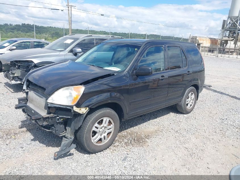 2003 Honda Cr-V Ex VIN: SHSRD788X3U158925 Lot: 40143840