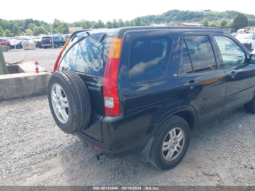 2003 Honda Cr-V Ex VIN: SHSRD788X3U158925 Lot: 40143840