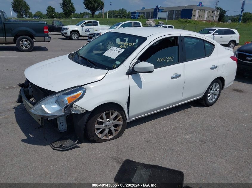 2018 Nissan Versa S/S Plus/Sv/Sl VIN: 3N1CN7AP9JL881016 Lot: 40143855