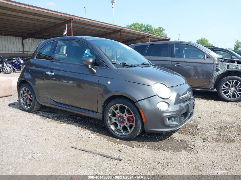 2014 Fiat 500 Sport VIN: 3C3CFFBR5ET283066 Lot: 40143865