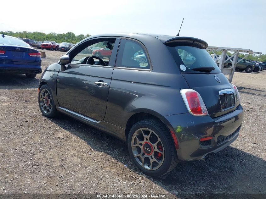 2014 Fiat 500 Sport VIN: 3C3CFFBR5ET283066 Lot: 40143865