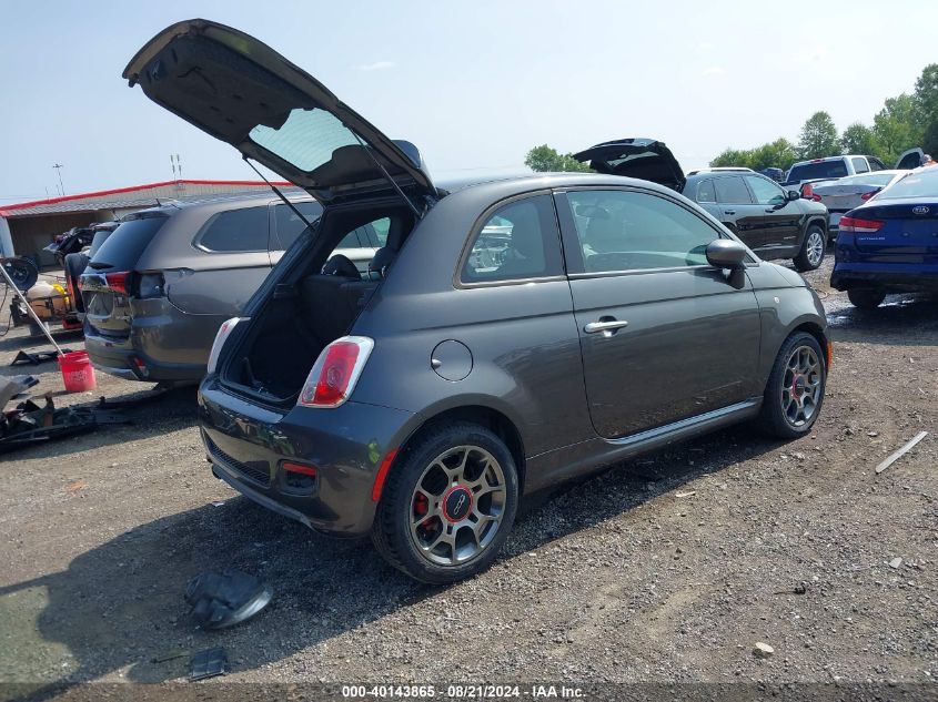 2014 Fiat 500 Sport VIN: 3C3CFFBR5ET283066 Lot: 40143865