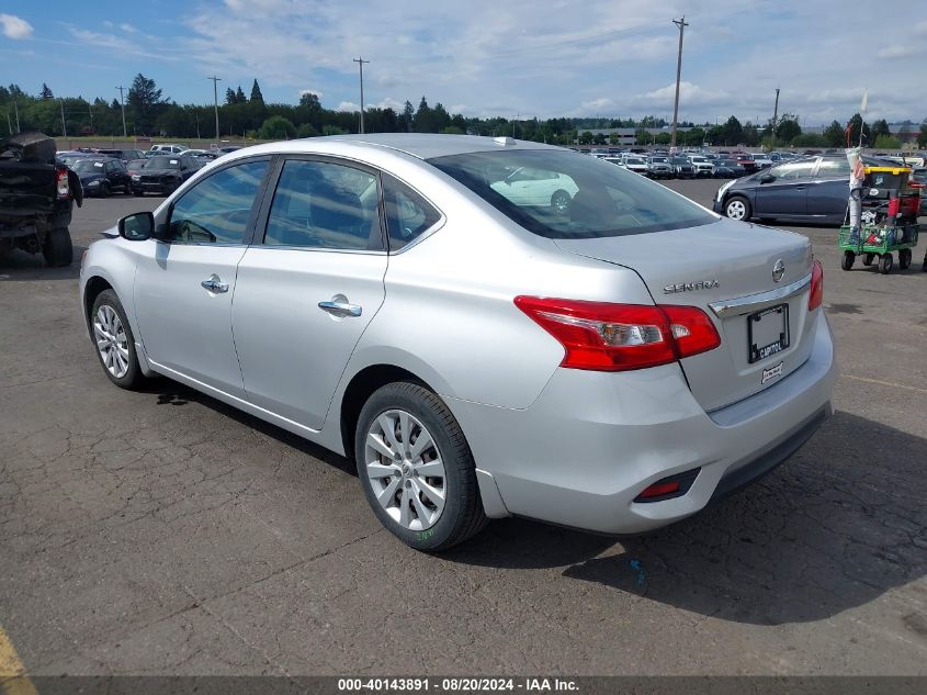 2016 Nissan Sentra Fe+ S/S/Sl/Sr/Sv VIN: 3N1AB7AP3GL661783 Lot: 40143891