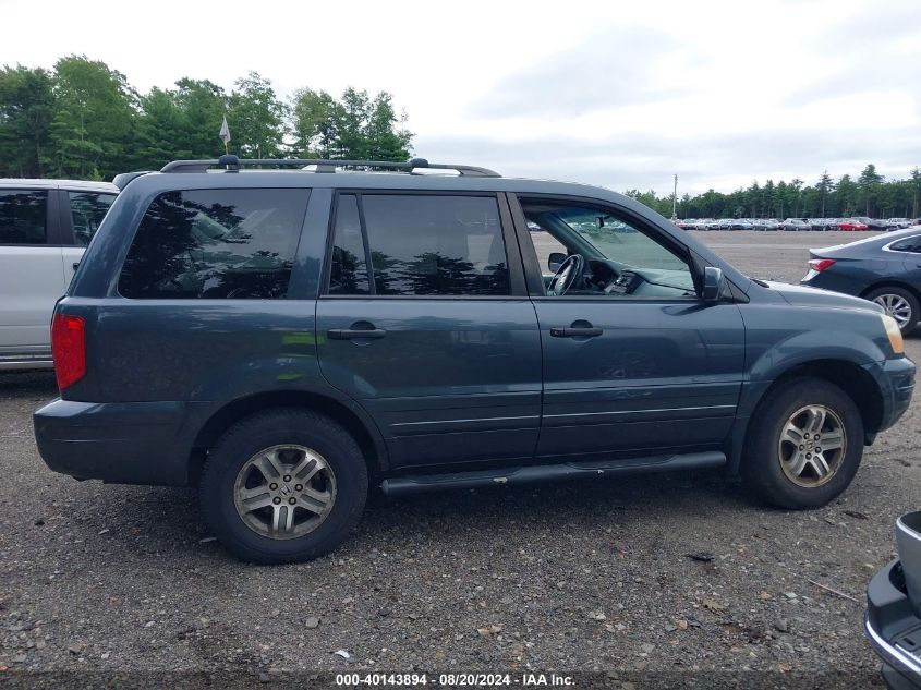 2005 Honda Pilot Exl VIN: 5FNYF18615B031329 Lot: 40143894