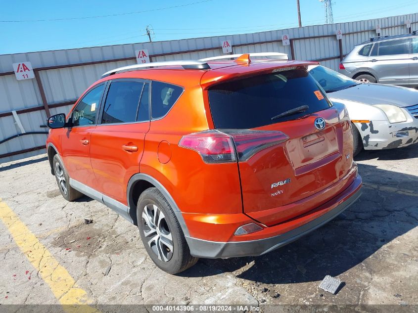 2016 Toyota Rav4 Le VIN: 2T3ZFREV7GW239551 Lot: 40143906