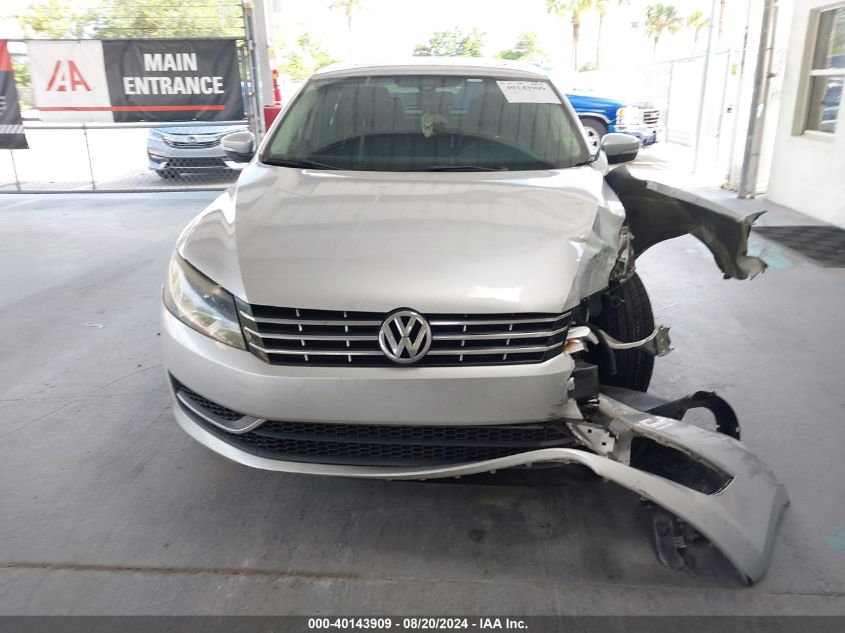 2013 Volkswagen Passat Se VIN: 1VWBN7A34DC135317 Lot: 40143909