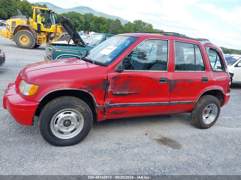 2000 Kia Sportage Ex VIN: KNDJB7230Y5643882 Lot: 40143913